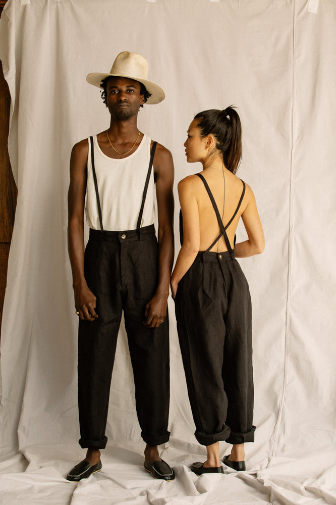 
                  
                    CROSSBACK JUMPSUIT / BLACK
                  
                